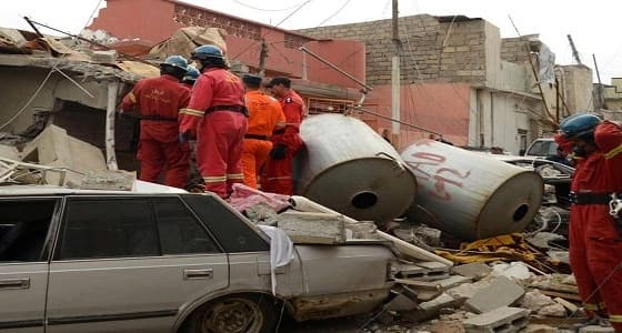 العثور على جثث قتلى العمليات العسكرية تحت الأنقاض بالعراق