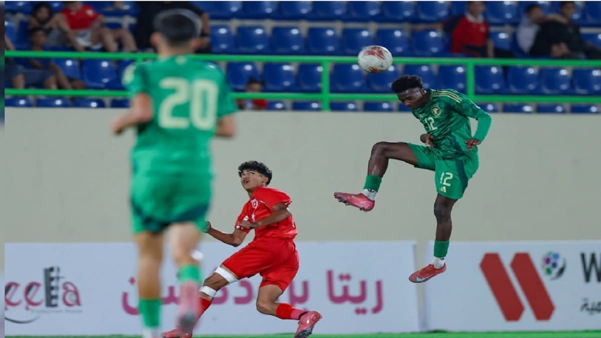 الأخضر تحت 17 عاما يهزم الأردن ويتأهل لنهائي غرب آسيا