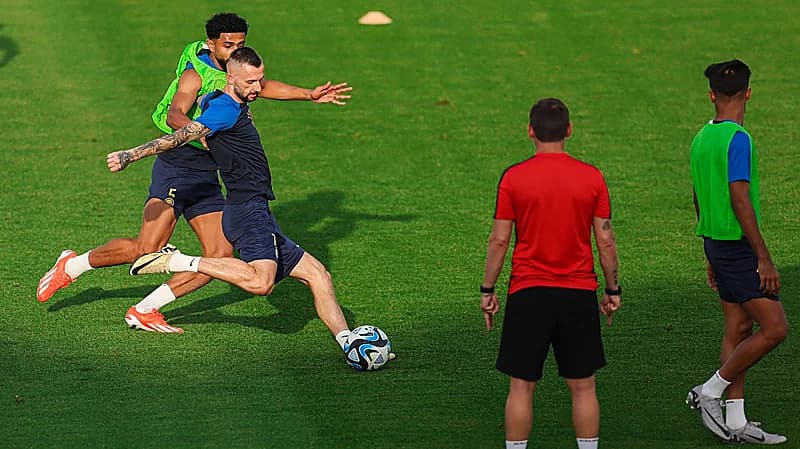 لجنة المنشطات تتواجد في تدريبات النصر قبل الديربي