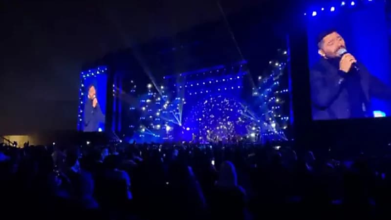 بالفيديو.. تفاعل جمهور الرياض مع تامر حسني