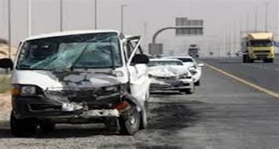 إصابة 9 في حادث تصادم سيارتين على طريق الحرمين بجدة