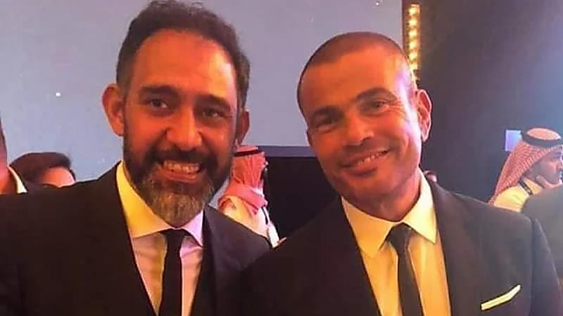 عمرو دياب يوجه رسالة لـ عمرو مصطفى بعد إصابته بالسرطان