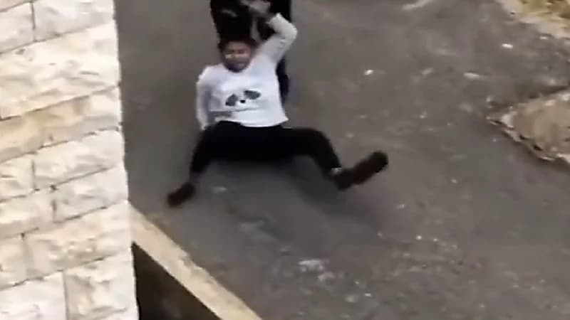 شاهد.. سحل خادمة منزلية في لبنان