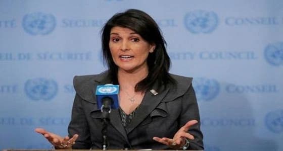 هيلي: لايمكن السماح باستخدام السلاح الكيماوي في سوريا دون عقاب