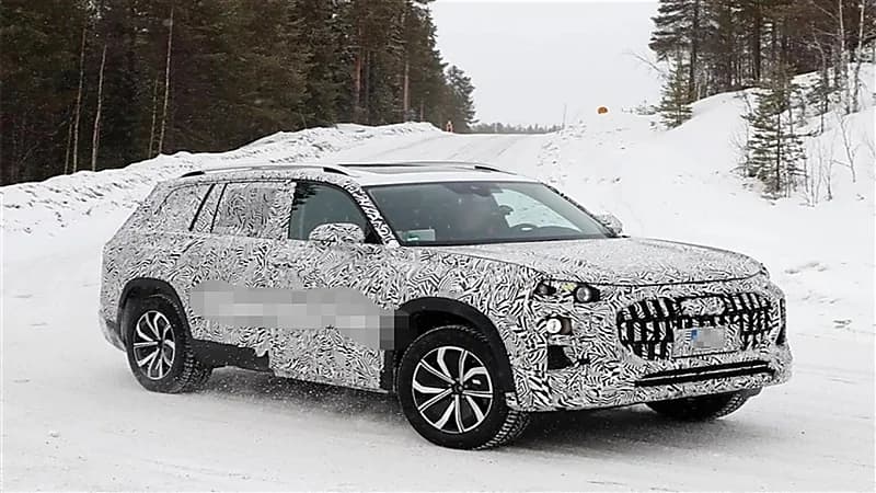 بالصور.. ظهور الإصدار الجديد من سيارة أودي AUDI Q9