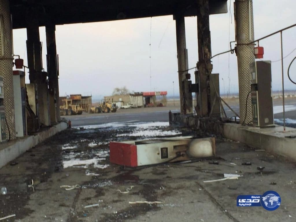 بالصور : إخماد حريق فى 8 مضخات بنزين بمحطة وقود بالمدينة