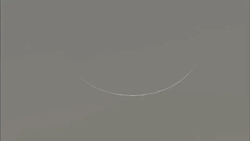 فلكية جدة: هلال ذي القعدة يزين السماء اليوم