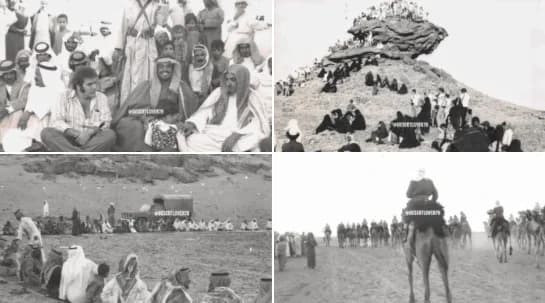 سباق الهجن بمنطقة تبوك في السبعينات الميلادية (صور نادرة)