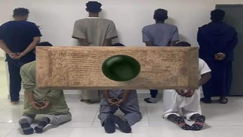 شاهد.. مجرمون يسقطون في قبضة رجال الأمن