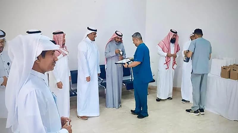 بالصور.. مجمع إرادة والصحة النفسية بجدة يحتفل بعيد الفطر