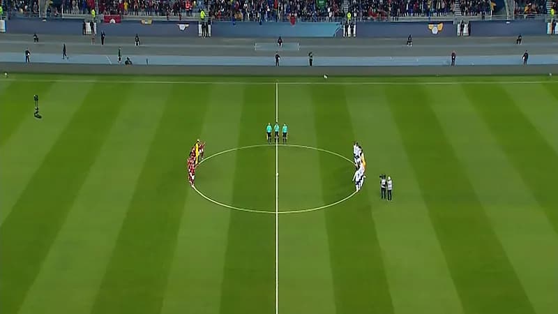 دقيقة صمت من لاعبي الهلال وفلامنجو على ضحايا الزلزال