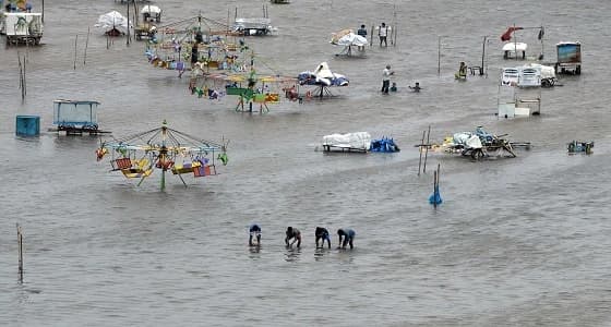 مصرع 12 شخصاً ونزوح الآلاف جرّاء الأمطار الموسمية جنوبي الهند