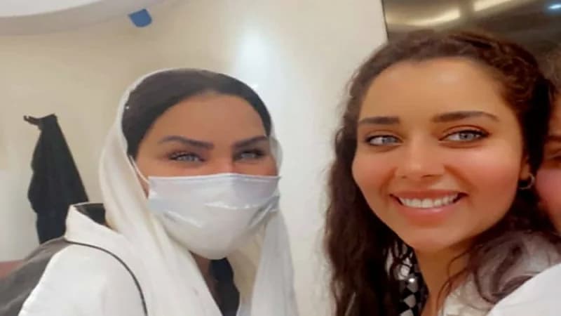 بلقيس تلتقي أحلام صدفة في عيادة تجميل بدبي "فيديو"
