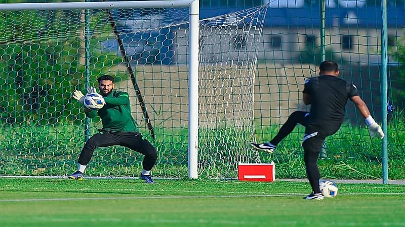 بالصور.. الأخضر الأولمبي يبدأ استعداده للقاء أستراليا في نصف نهائي آسيا تحت23
