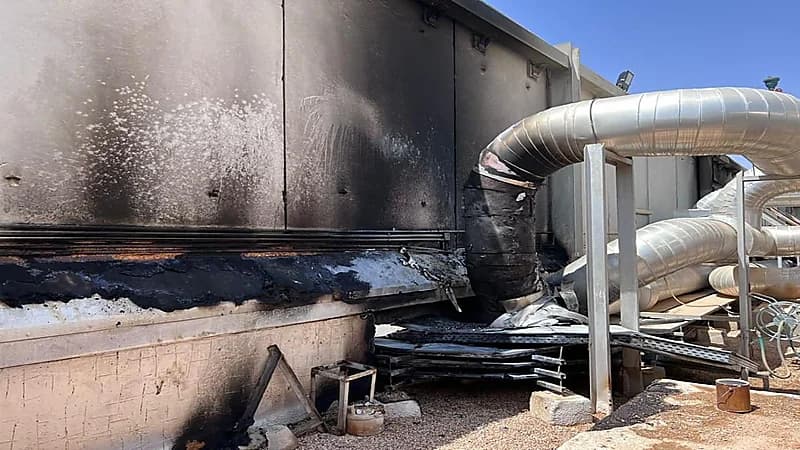 بالصور.. مدني ‎حفر الباطن يخمد حريقًا في مجمع تجاري بحي الورود