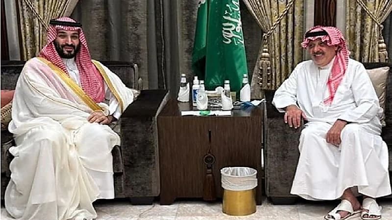 بالفيديو .. أول تعليق من الأمير متعب على تعزية ولي العهد له بمنزله في وفاة والدته