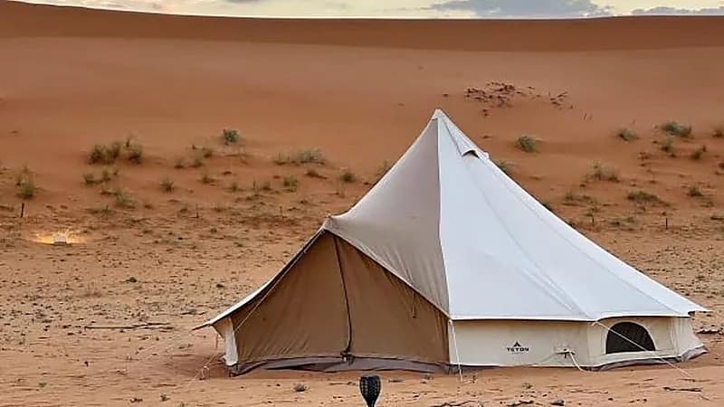 الكشف عن شروط وضوابط التخييم في محمية الإمام تركي