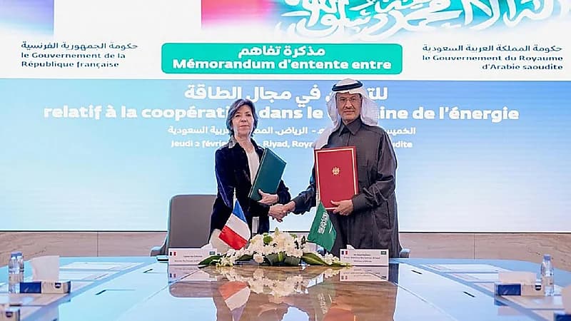 المملكة وفرنسا توقعان مذكرة تفاهم للتعاون في مجال الطاقة