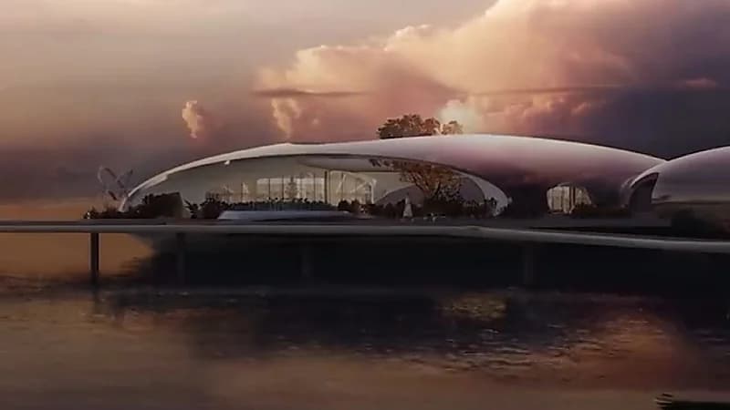 بالفيديو.. الانتهاء من تركيب 12 فيلا عائمة في ⁧‫جزيرة شيبارة‬⁩ بمشروع البحر الأحمر