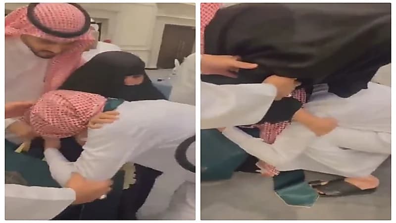 شاهد.. استقبال مؤثر لأسير سعودي من قبل عائلته في مطار جازان 