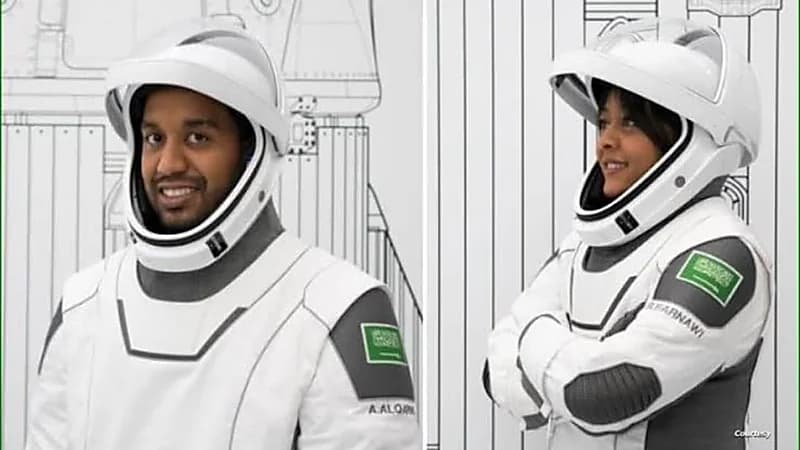 القرني وبرناوي يقومان بنقل الطلاب إلى الفضاء 