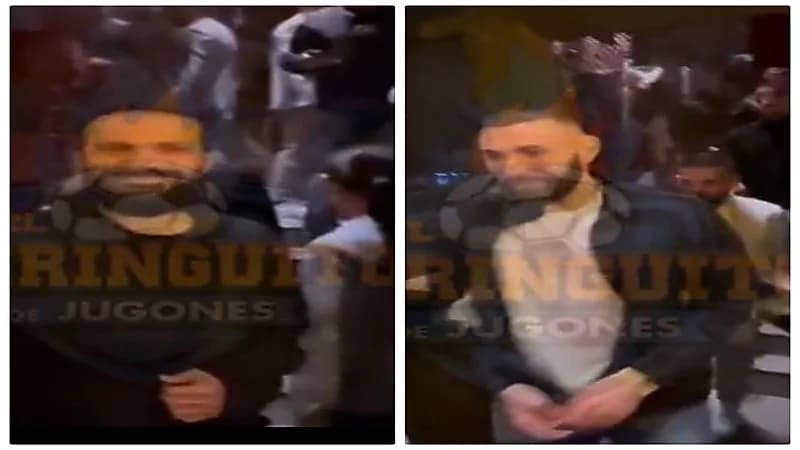 لحظة اجتماع ادارة الاتحاد وكريم بنزيما ..فيديو 