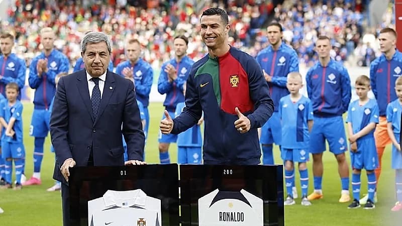 رونالدو يدخل موسوعة غينيس