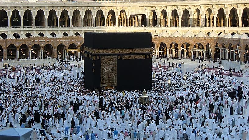 وفاة حاج مصري فور وصوله مكة - صورة