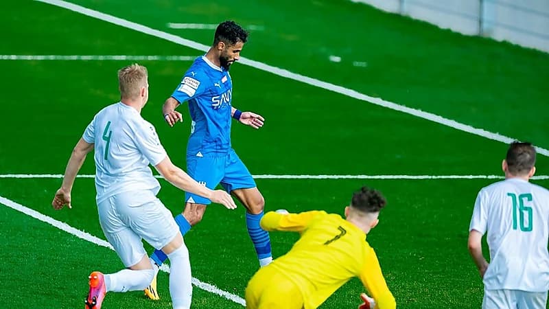 الهلال يعلن إصابة صالح الشهري