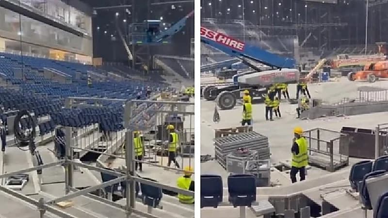 التحديثات الأخيرة لملعب نادي الهلال .. فيديو