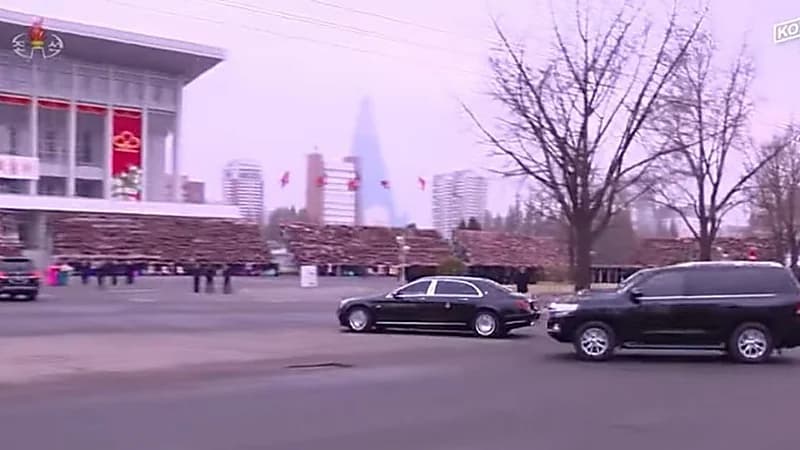 سيارة كيم جونغ أون الجديدة تم تهريبها عبر 5 دول..فيديو