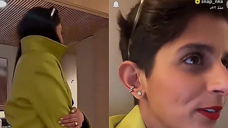 نوره العميري منتقدة فوز الفهد: ليش تشترين جاكيت بـ نص مليون  ..  فيديو