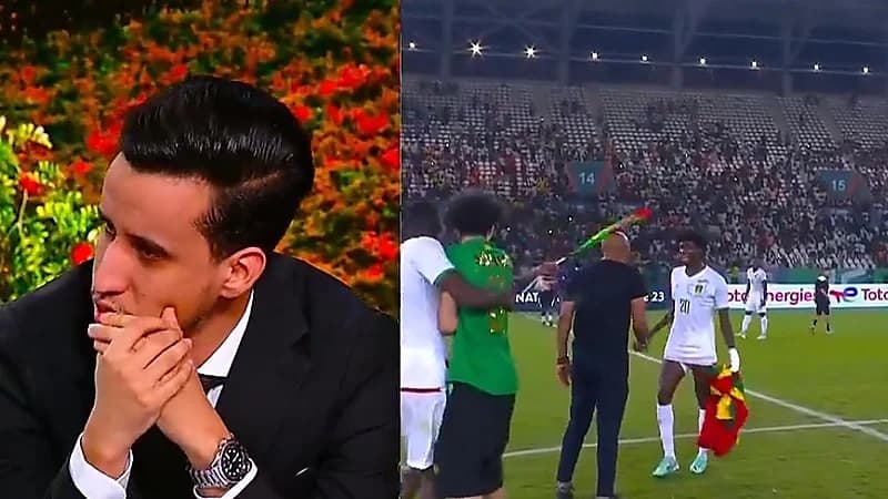 بكاء محلل موريتاني بعد تأهل منتخب بلاده .. فيديو