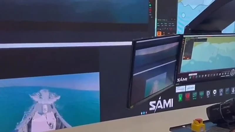 "سامي" : نجاح تطوير أول زورق مسير يبحر بميناء رأس الغار العسكري..فيديو