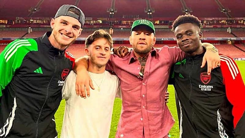 مسؤولي  آرسنال يقومون بالتحقيق مع ماكغريغور لمخالفته قواعد النادي..فيديو