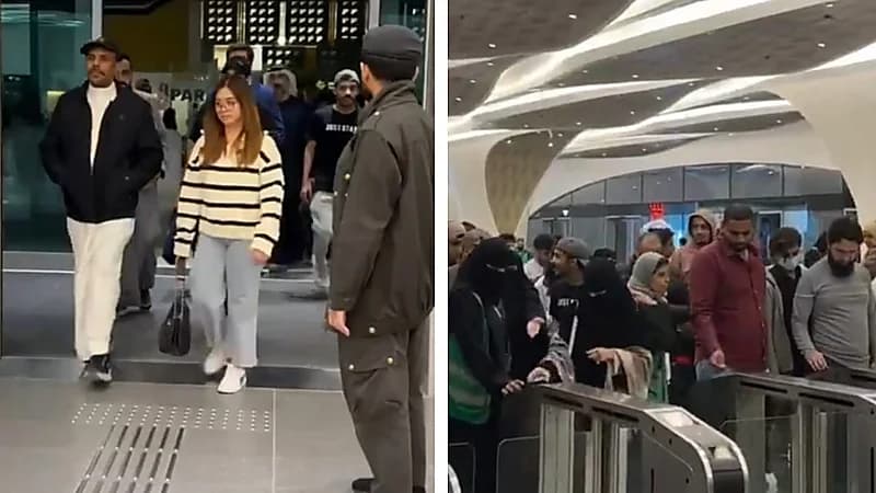 استمرار حركة قطار الرياض في محطة كافد ونفي إغلاقها .. فيديو