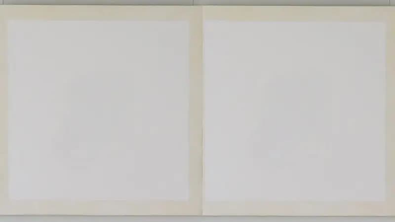 ‎لوحة بيضاء للبيع بمليون ونصف دولار في مزاد عالمي .. فيديو