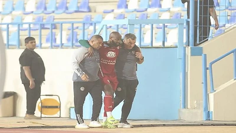 الإصابة تهدد محترف الاتفاق