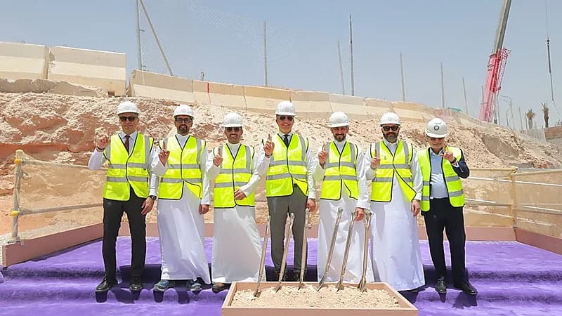 تدشين مرحلة بناء متحف مسك للتراث آسان في الدرعية ..صور