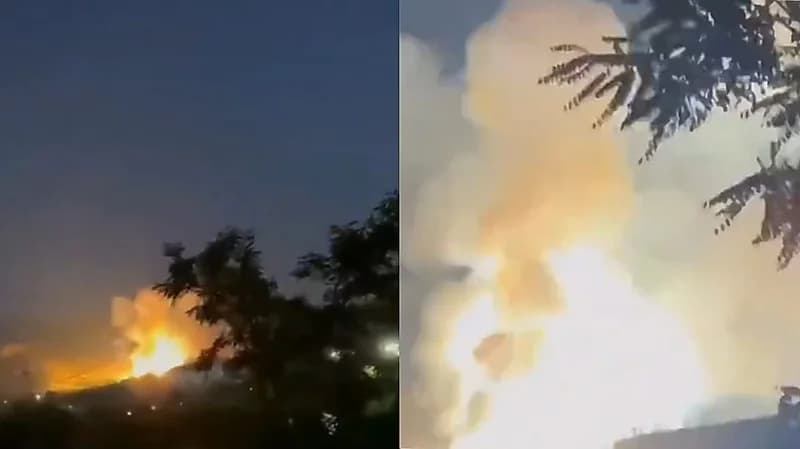 فيديو يوثق لحظة استهداف مخزن صواريخ تحت الأرض باستخدام قنابل خارقة للتحصينات