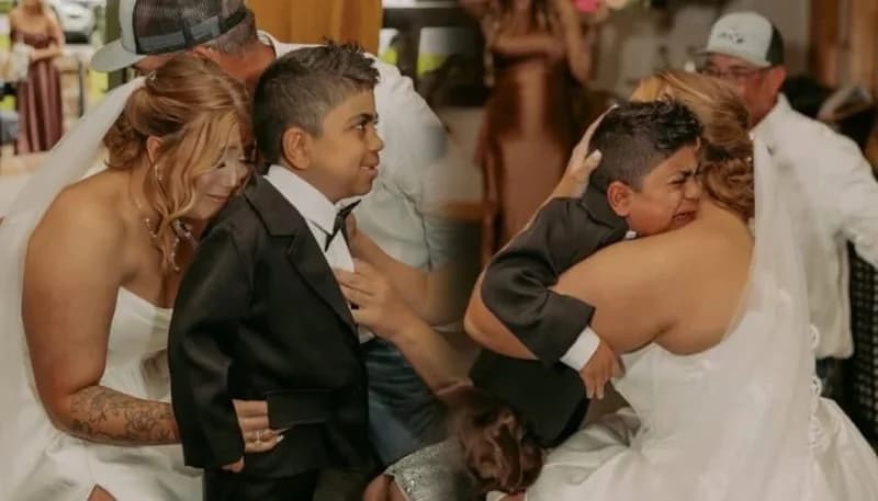 عروس تسمع دقات قلب ابنها الراحل في يوم زفافها