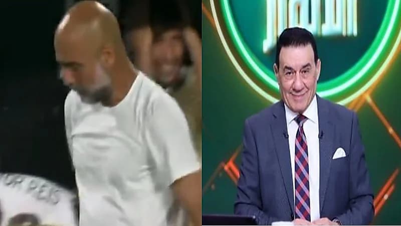 مدحت شلبي يسخر من مدرب السيتي .. فيديو