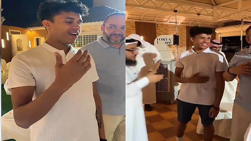 شاب أمريكي يعلن إسلامه بعد حضوره مجلس ذكر ديني .. فيديو