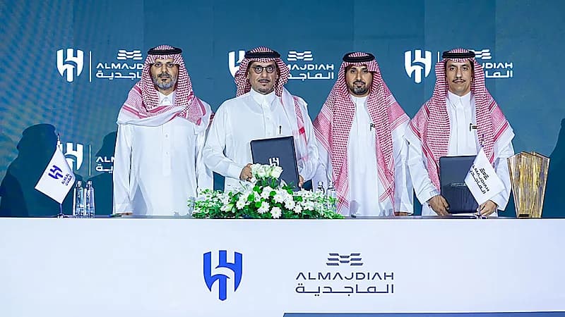 الماجدية راعٍ رسمي لتدريبات الهلال