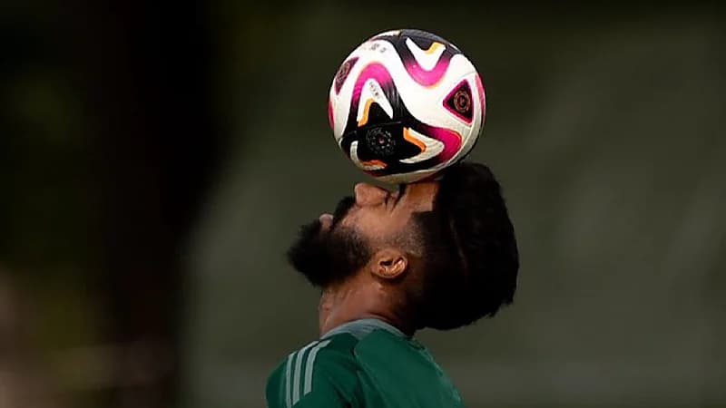 الأخضر يواصل تدريباته استعدادًا لمواجهة مقدونيا