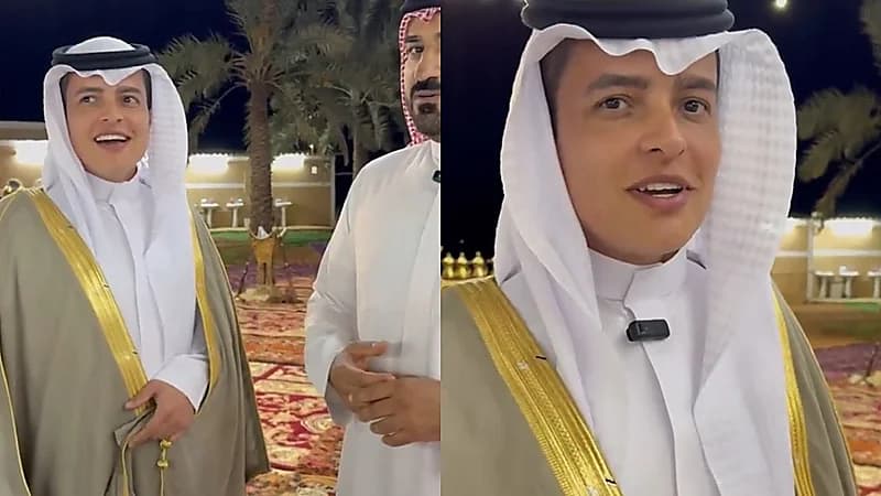 شاب برازيلي يروي قصة استقراره في حائل وتغيير اسمه لـ فاروق حبيب  .. فيديو