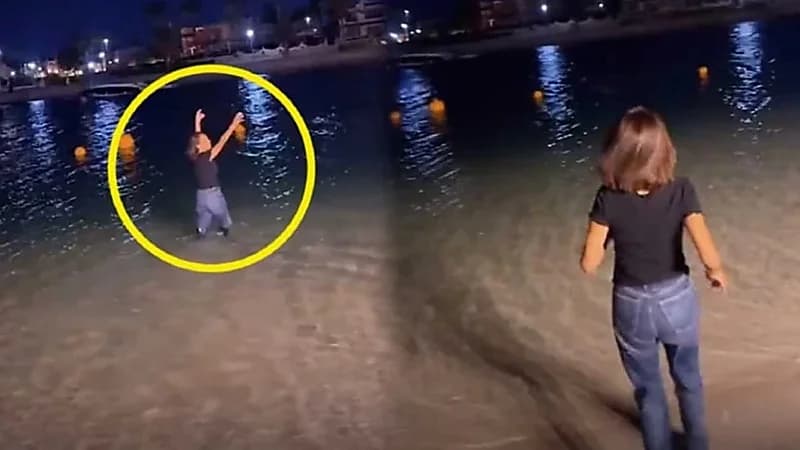 بسمة وهبة تُشعل الجدل بظهور غير مألوف أثناء خسوف القمر  ..  فيديو