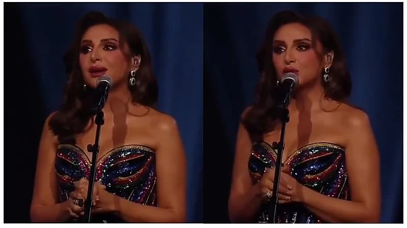 أنغام تفتتح حفلها في لندن بشكر المملكة وهيئة الترفيه .. فيديو