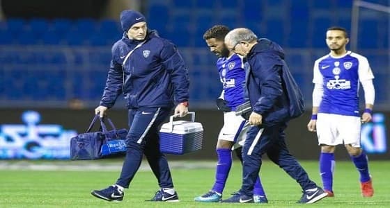 الهلال يشكر " آل الشيخ " لتكفله بعلاج " العابد "