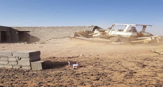 بالصور.. إزالة تعديات بمساحة 3000 متر بالصويدرة